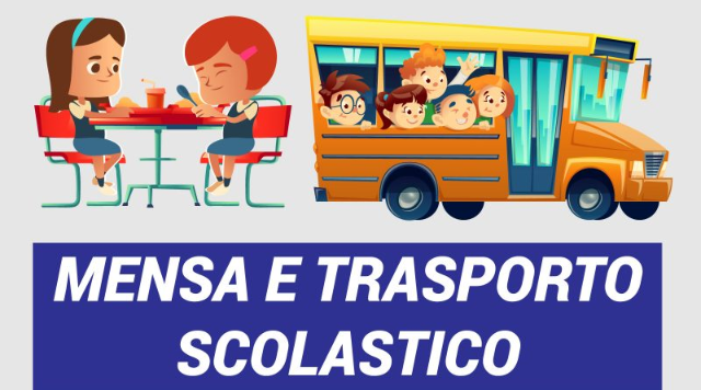 Apertura iscrizioni MENSA e TRASPORTO SCOLASTICO A.S. 2023/2024 